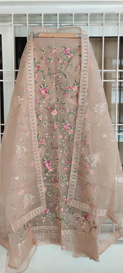 SHEER LUXURY PARSI GARA SUIT SHEER0058