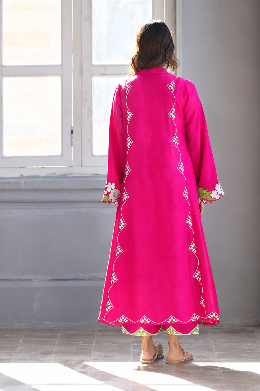 Atharva Heritage Elegant Pure Raw Silk (80g) Pakistani Co-ord Set – Kurta & Pants Complimentary Dupatta RWS801