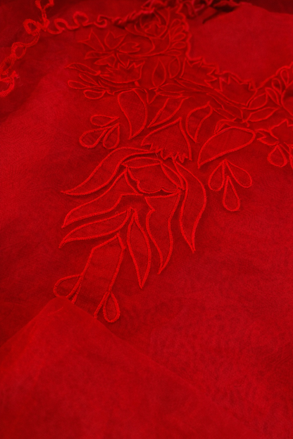 ATHARVA HERITAGE Sheer Luxury Ready to Wear Pakistani Appliqué Suit SLP0507