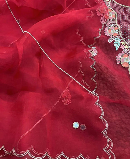 Atharva Heritage Sheer Luxury Premium Lucknowi Collection AHLUC1813