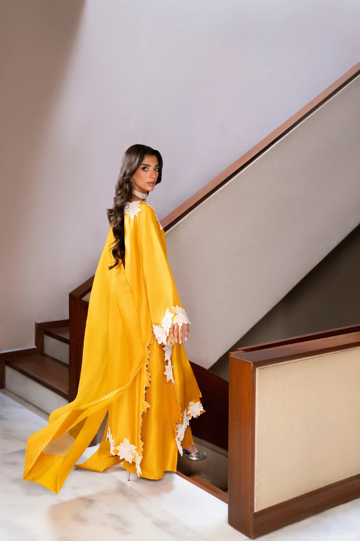 Atharva Heritage – Hand-Embroidered Pure Silk Pakistani Suit with Pearl & Katdana Detailing AHSS1561