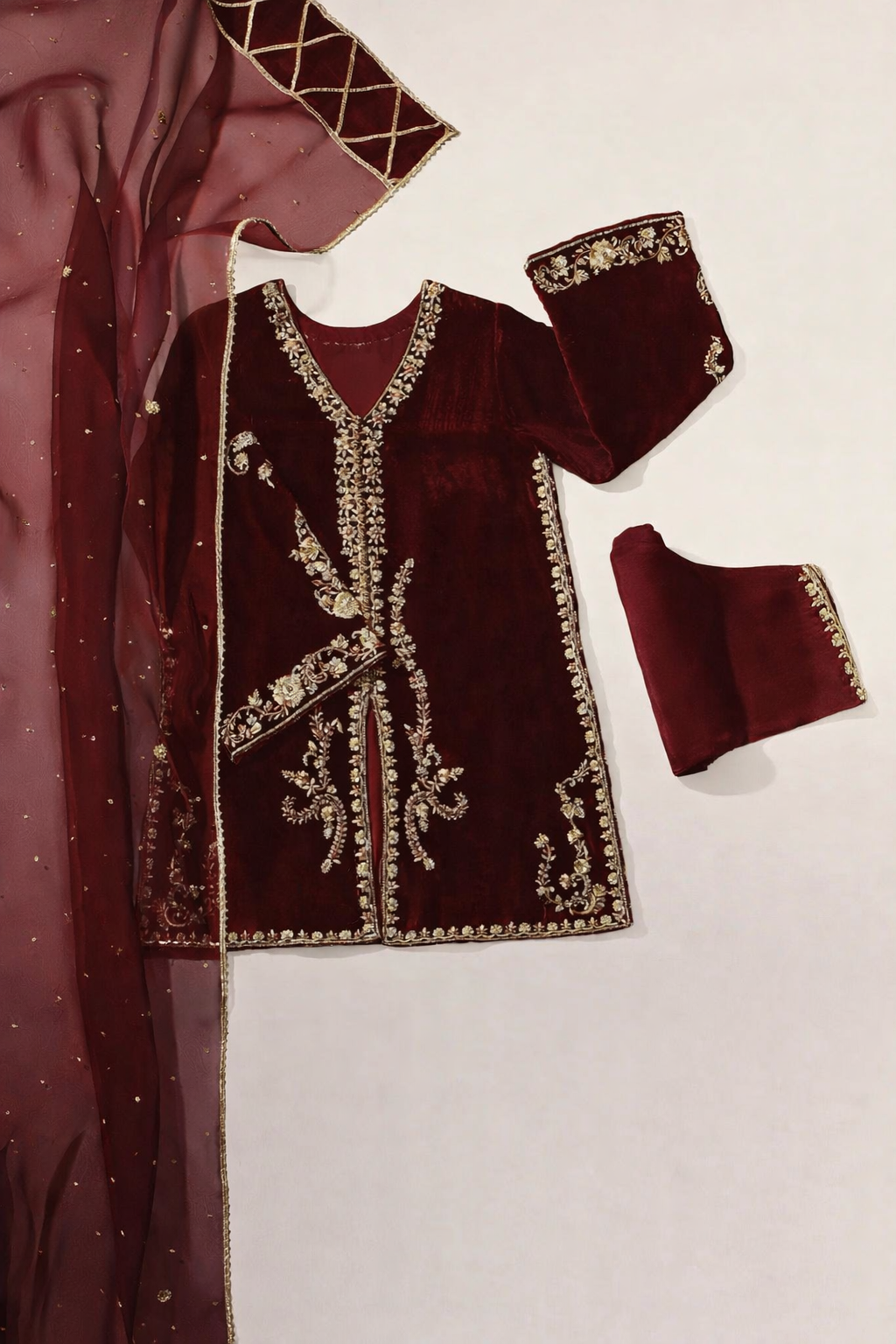 Atharva Heritage/~इश्क़~ The Winter Velvet 2024 Edits VLO07