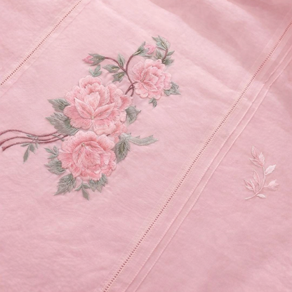 ATHARVA HERITAGE PURE CHANDER SILK  PARSI GARA SUIT CH5424