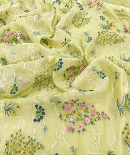 ATHARVA HERITAGE PURE MUL CHANDERI PARSI GARA SUIT MCH0072P