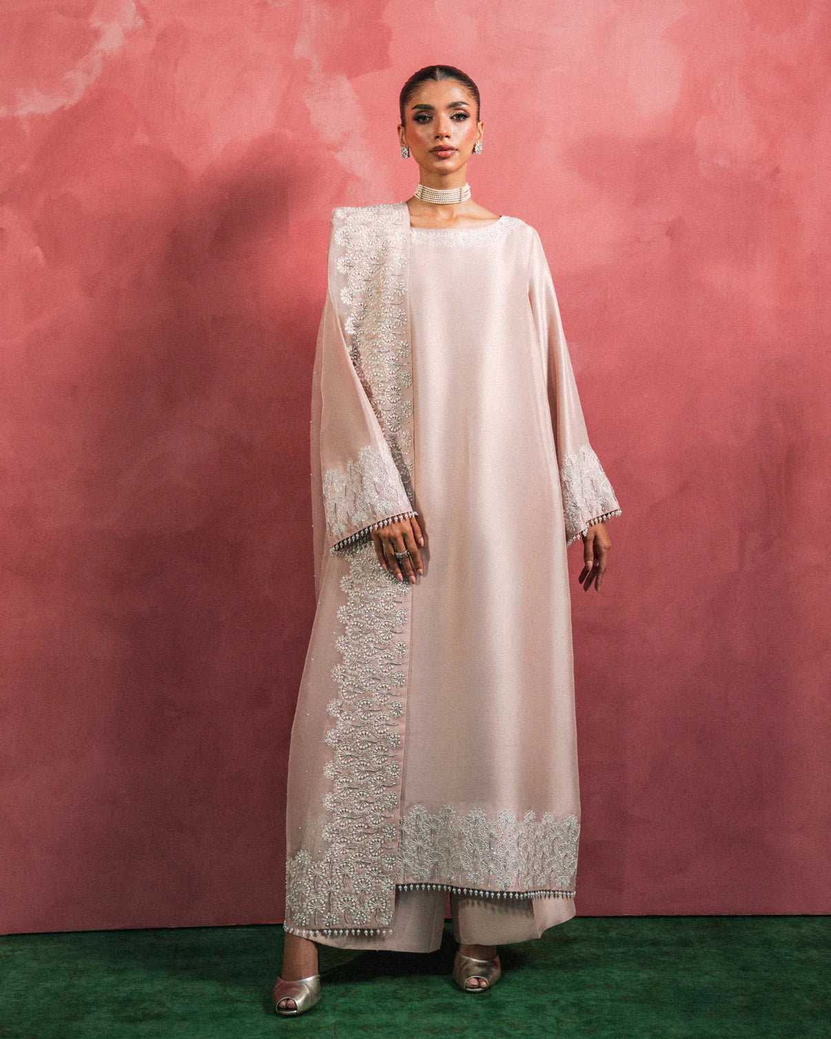 Atharva Heritage “Serenity in Satin – The Champagne Rose Edit” SSTCR161