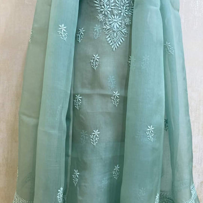 ATHARVA HERITAGE “Nazakat – Silk Organza Chikankari Elegance” Sheer00098