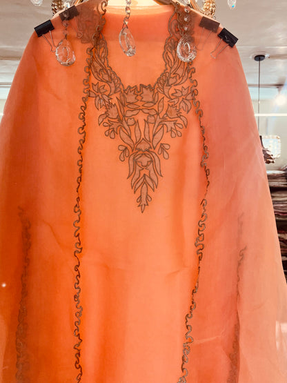 Sheer Luxury Pakistani Appliqué Suit PL002(C)