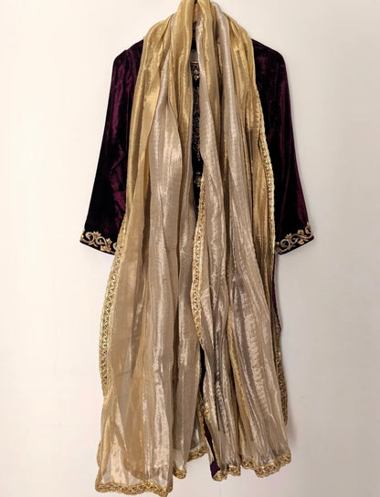 Atharva Heritage/~मखमल ~ The Winter 100% Pure Silk Velvet 2025 Edits Upto 9XL VLO017