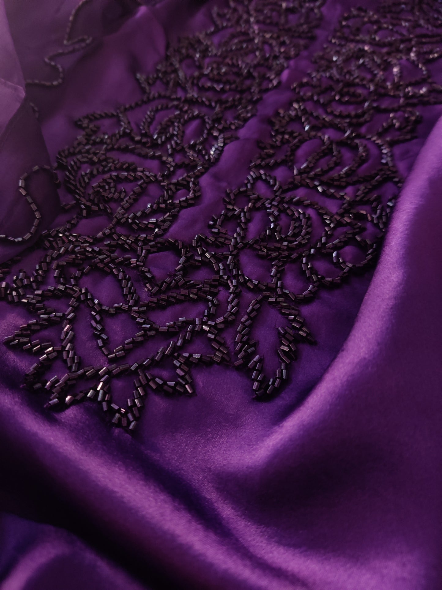 Atharva Luxe – Pure Silk Luxury Kurta Set with Handcrafted Ghera Sleeves & Organza Dupatta PSH0068P