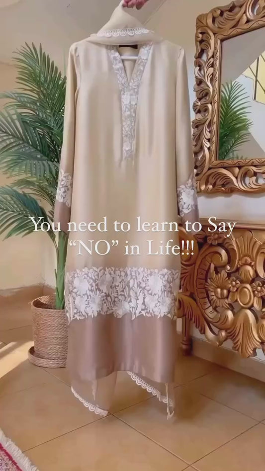 Atharva Heritage "Enchanting Elegance: Pure Silk Pakistani Suits Adorned with Exquisite Parsi Embroidery MS002