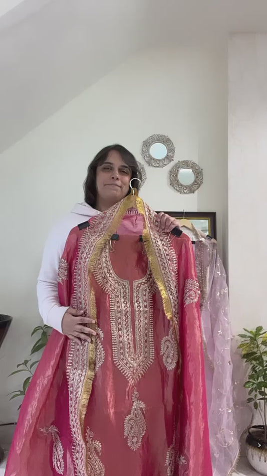 ATHARVA HERITAGE MAHARANI LUXURY TISSUE SILK SUIT MTC002R