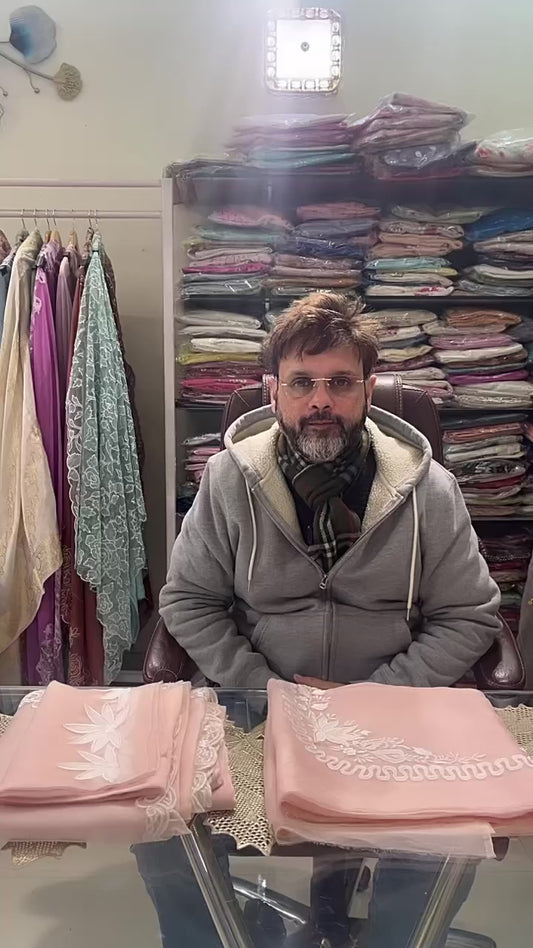 Atharva Heritage Silk Organza Hand-Appliqué Pakistani Co-Ord Set – Three-Piece Designer Ensemble

AH181331712