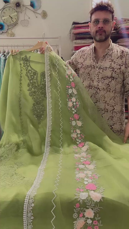 Atharva Heritage Sheer Luxury Ready to Wear Pakistani Suit SLP003
