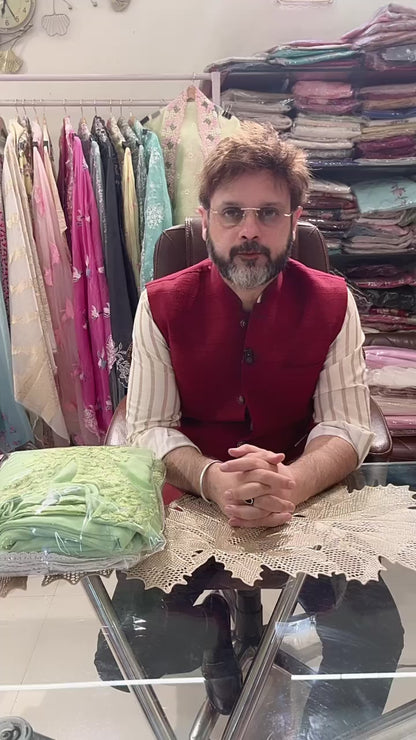Atharva Heritage Sheer Luxury Ready to Wear Pakistani Suit AH1813-G6