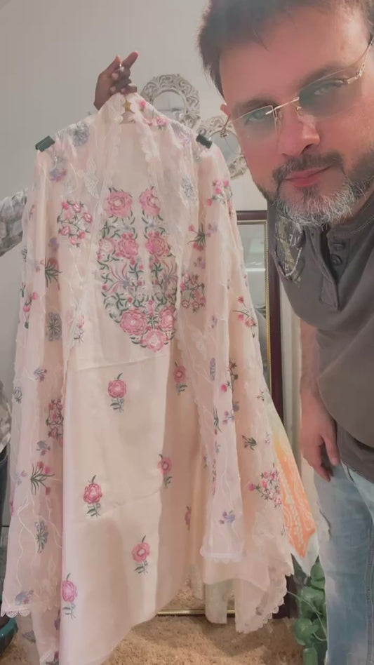 ATHARVA HERITAGE PURE MUL CHANDERI PARSI GARA SUIT MCH0072